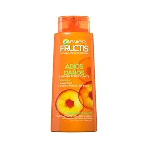 Fructis Adiós Daños de Garnier Champú Fortificante sin Parabenos, para Cabello Dañado 690 Ml. 700 ML