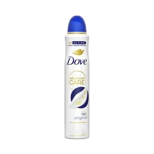 Dove Advanced Care Original Desodorante en Spray para Mujer, Antitranspirante hasta 72 Horas 200 Ml.