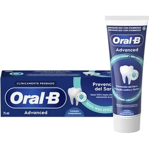Advanced Pasta de Dientes Prevención del Sarro Oral B