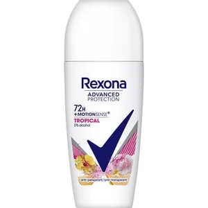 Advanced Protection Desodorante Roll-on + Motionsense Tropical 72h Unisex 0% Alcohol Rexona