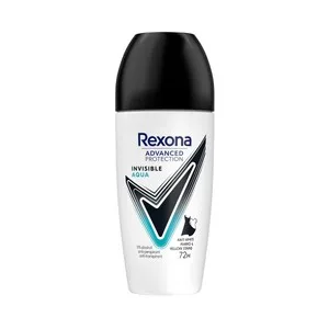 Rexona Advanced Protection Invisible Aqua Desodorante Roll On para Mujer, que No Deja Manchas en Nuestra Ropa 50 Ml.