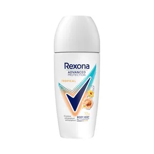 Rexona Advanced Protection Tropical Desodorante Roll On para Mujer con Aroma Tropical y Protección Antitranspirante hasta 72 Horas 50 Ml.
