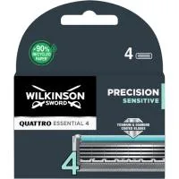 Cargador de Afeitar Wilkinson Quattro Titanium Sens., Pack 4 Uds