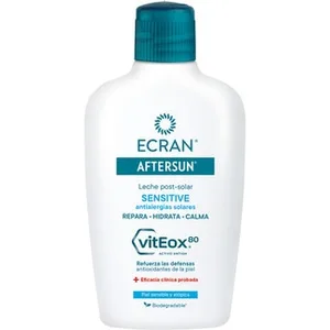 Aftersun Leche Post-solar Sensitive Viteox 80 para Piel Sensible y Atópica Ecran