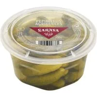 Pepinillos Agridulces Sarasa, Tarrina 200 G