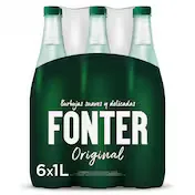 Agua con Gas Fonter Pack 6 X 1 L