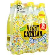 Agua con Gas Fruit Limón Vichy Catalan Paq. de 6 U. de 50 Cl