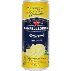 Agua con Gas Limonada Lata 0,33 L