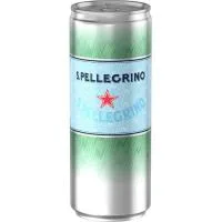Agua con Gas S. Pellegrino, Lata 33 Cl