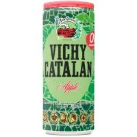 Agua con Gas Sabor Manzana Vichy Lata 33 Cl