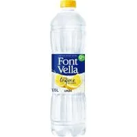 Agua con Limón Font Vella, Botella 1,15 Litros