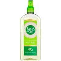 Agua de Colonia Natural Gotas de Oro, Spray 400 Ml