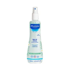 Mustela Agua de Colonia sin Alcohol con Extractos Naturales de Miel y Camomila 200 Ml.