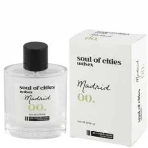 Agua de Colonia Soul Of Cities Unisex 00. Madrid Les Cosmétiques 100 Ml.