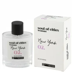 Agua de Colonia Soul Of Cities Women 02. New York Les Cosmétiques 100 Ml.