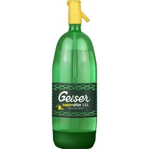 Agua de Soda Geiser con Dosificador Sifón Geiser