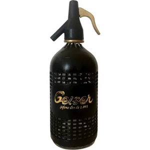 Agua de Soda Geiser con Dosificador Sifón Vintage Geiser
