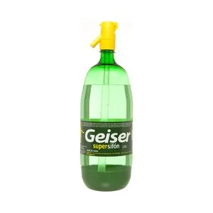 Geiser Agua de Soda  Botella de 1,5 Litros. 1500 ML