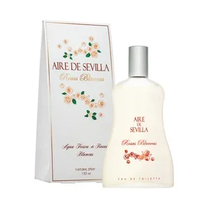 Aire de Sevilla Agua Fresca de Rosas Eau de Toilette para Mujer con Vaporizador en Spray 150 Ml.