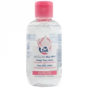 Agua Micelar Desmaquillante Carrefour Soft 100 Ml.