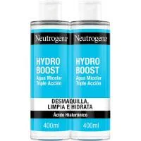 Agua Micelar Hydro Boost Neutrogena, Pack 2x400 Ml