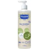 Agua Micelar sin Perfume Mustela Bio, Dosificador 400 Ml