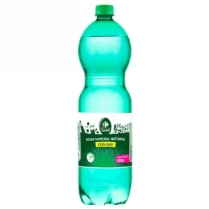 Agua Mineral con Gas Carrefour Classic 1,5 L.