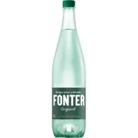 Agua Mineral con Gas Fonter, Botella 1 Litro