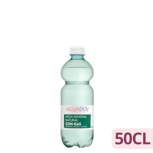 Agua Mineral con Gas Pequeña Aguadoy 0.5 L