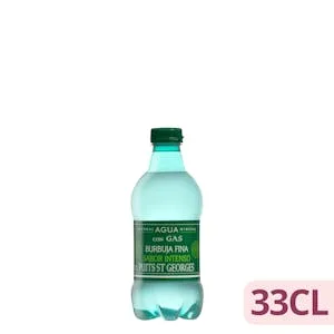 Agua Mineral con Gas Pequeña Saint George Sabor Intenso 0.33 L
