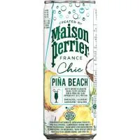 Agua Mineral con Gas Piña Beach Maison Perrier, Lata 25 Cl