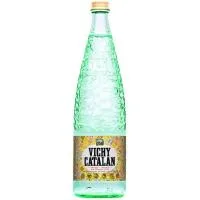 Agua Mineral con Gas Vichy Catalan, Botella 1 Litro