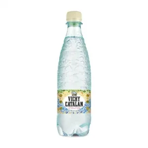 Agua Mineral con Gas Vichy Catalán Natural 50 Cl.