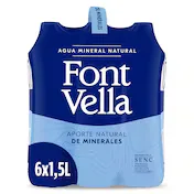 Agua Mineral Font Vella Pack 6 X 1.5 L