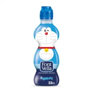 Agua Mineral Font Vella Tapón Deportivo 33 Cl.