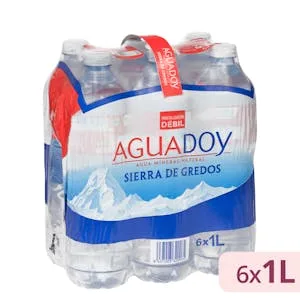 Agua Mineral Mediana Aguadoy 6 L
