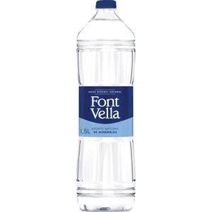 Agua Mineral Natural. Botella 1,5 L
