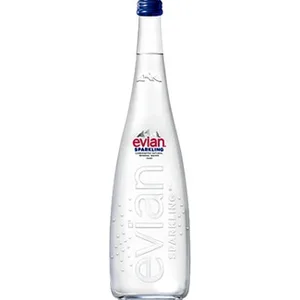 Agua Mineral Natural con Gas (envase de Vidrio) Evian