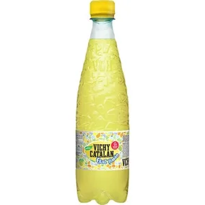 Agua Mineral Natural con Gas Sabor Limón  Vichy Catalan 50 CL