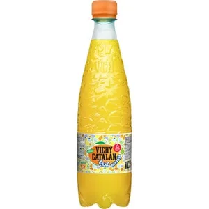 Agua Mineral Natural con Gas Sabor Naranja  Vichy Catalan 50 CL