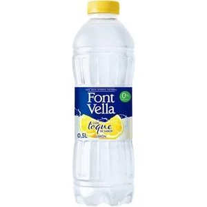 Agua Mineral Natural con Toque de Sabor Limón 0% Azúcares Añadidos Font Vella