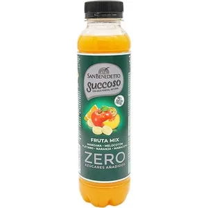 Agua Mineral Natural con Zumo de Fruta Mix Zero Azúcares Añadidos (manzana, Melocotón, Platano,naranja y Maracuya) SAN Benedetto