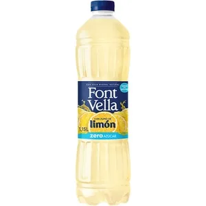 Agua Mineral Natural con Zumo de Limón Zero Azúcar Font Vella