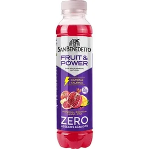 Agua Mineral Natural con Zumo Fruit&power Zero Azúcares Añadidos SAN Benedetto
