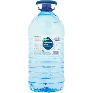 Agua Mineral Natural del Manantial Monte Pinos  el Corte Ingles 5 L