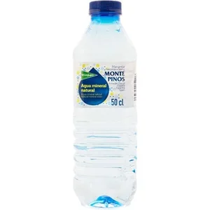 Agua Mineral Natural del Manantial Monte Pinos  el Corte Ingles 50 CL