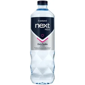 Agua Mineral Natural Zero Sodio  Fontarel Next H2.0 1 L