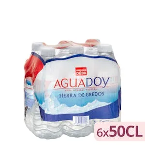 Agua Mineral Pequeña Aguadoy 3 L
