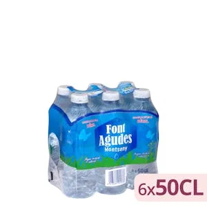 Agua Mineral Pequeña Font Agudes 3 L