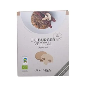 Ahimsa Burger Tofu y Champiñón Ecológicos Ahimsa 160 G.